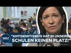 BERLIN: "Wir greifen durch!" Bildungssenatorin bekräftigt Maßnahmen gegen Antisemitismus an Schulen!