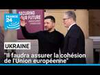 "Il faudra assurer la cohésion de l'Union européenne" sur l'Ukraine • FRANCE 24