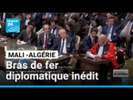 Mali-Algérie : bras de fer diplomatique inédit dans l'Affaire du drone abattu • FRANCE 24