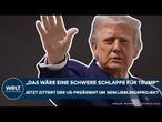 USA: "Sieg sieht anders aus" Trump in der Klemme! Jetzt muss der Präsident um seine Zölle zittern