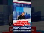 Kuriozalne słowa Ikonowicza do Holeckiej o Prezydencie: ma pilnować żyrandola w Pałacu!
