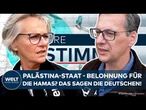 NAHOST: Palästina-Anerkennung – Sieg für die Hamas? Das sagen die Deutschen! | Ihre Stimme