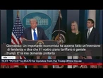 Trump ai critici sui dazi: "Dovrebbero tornare a studiare economia"