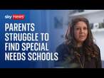 Lack of schools for children with special needs