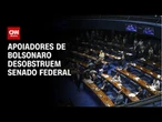 Senado Federal retoma atividade após fim de obstrução pela oposição | BASTIDORES CNN