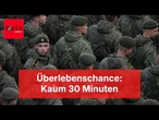 Russen überleben auf dem Schlachtfeld 20 bis 35 Minuten