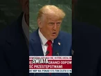 Trump o naprawianiu gospodarki i kwestii zaginionych dzieci