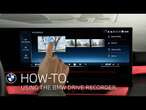 How-To: Using The BMW Drive Recorder.