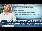 NACH AMPEL-AUS: Welche Gesetze können SPD und Grüne noch durchsetzen? Minderheitsregierung vs. Union