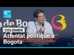Attentat contre un sénateur colombien en plein coeur de Bogota • FRANCE 24