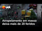 Atropelamento em massa de torcedores do Liverpool; polícia descarta ataque terrorista; vídeos