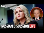 LIVE: Karoline Leavitt updates press as Trump announces new Russian oil sanctions