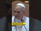 Papież Leon XIV spotyka się z kardynałami w Auli Synodalnej