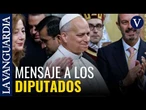 El Papa llama en el Congreso a reforzar la “dignidad humana” y rebajar la polarización