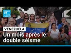 Venezuela : hommage aux victimes un mois après les séismes meurtriers • FRANCE 24