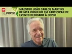 COP30: Fafá de Belém e João Carlos Martins se unem em show no Pará | CNN PRIME TIME