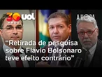 TSE adia análise sobre suspensão de pesquisa que apontou queda de Flávio Bolsonaro | A Hora