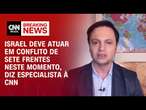 Israel deve atuar em conflito de sete frentes neste momento, diz especialista à CNN | CNN 360°