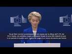 Von der Leyen: "Piano da 800 miliardi per la difesa europea"