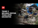 Donald Trump visita o Texas e rebate críticas sobre resposta a desastres | LIVE CNN