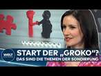 UNION UND SPD: Erste Sondierung! Zeit wird knapp! Das sind die Themen der Gespräche I WELT ANALYSE