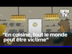 "Il m'a enfermée dans la chambre froide": le sombre secret des violences en cuisine