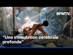Atteinte de la maladie de Parkinson, elle joue de la clarinette durant son opération du cerveau