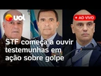 STF ouve militares testemunhas sobre a tentativa de golpe a favor de Bolsonaro; assista ao vivo