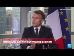REPLAY : Retrouvez l'entretien exclusif d'Emmanuel Macron depuis New York • FRANCE 24