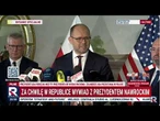 Przydacz: to spotkanie przyniesie Polsce wiele korzyści, dzięki prezydentowi Nawrockiemu