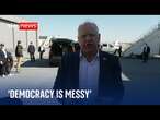 US election: 'We have the freest most secure elections,' says Tim Walz