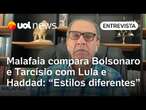 Malafaia diz que diferença entre Bolsonaro e Tarcísio é o estilo: 'Mesma coisa que Lula e Haddad'