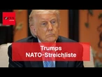 Trump will Jets, Drohnen und Kreuzer für die Nato einsparen