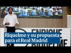 Riquelme propone que Valdebebas sea "la ciudad del socio"