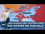 UKRAINE-KRIEG: Putin steht das Wasser bis zum Hals! Ukrainer hungern Kreml-Truppen auf der Krim aus