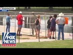 'DISTURBING': Reflecting Pool sealed off with fences after alleged razor attack