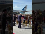 Trump performs iconic fist-pump dance with Malaysian artists
