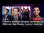UOL News Especial com Diego Sarza | 25 de julho de 2026