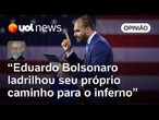 Eduardo prometia salvar o pai; agora, é Bolsonaro que precisa ser salvo do próprio filho | Josias