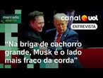 Embate de Trump e Musk é briga de cachorro grande, e bilionário é lado mais fraco da corda | Análise