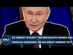 PUTINS KRIEG: Ex-Oberst staunt! "Interessante Wende aus Moskau! Gespannt, ob das ernst gemeint ist!"
