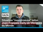 Gaza : une situation "monstrueuse" selon Jean-François Corty de Médecins du Monde • FRANCE 24