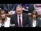 Starmer defends immigration speech as Farage claims Labour ‘learning from Reform’