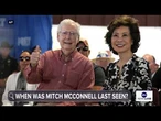 Senate Republican leaders say they've spoken to Mitch McConnell as he remains hospitalized