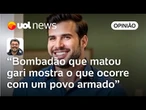 Bombadão que matou gari em BH mostra o que ocorre com um povo armado | Leonardo Sakamoto