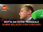 Motta diz estar tranquilo sobre relação com Vorcaro