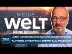 FLEISCHHAUER: Kritik an Kanzler Merz! "Bella figura" auf der Weltbühne, aber zu Hause "brennt's an"