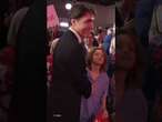 Justin Trudeau tears up during farewell speech