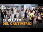 FLOTILLA A GAZA: LA PRISIÓN de ISRAEL ha sido "UNA PELÍCULA DE TERROR" según los ACTIVISTAS |