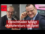 Spahn oder Söder: Fleischhauer bringt Kanzlersturz ins Spiel